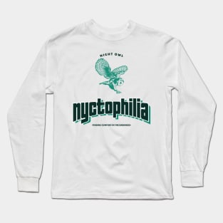 Nyctophilia - Night Owl Long Sleeve T-Shirt